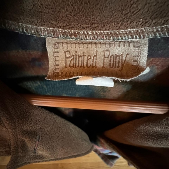 Painted Pony Long Wool blend coat - Picture 3 of 3